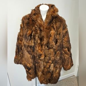 FURRocious Luxurious  Fur Coat Made In Greece